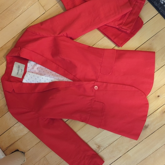 Red Suit 2 Piece - Picture 3 of 5